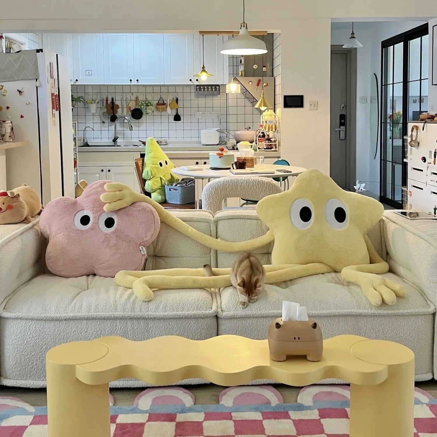 Big Plush Sofa Cushion