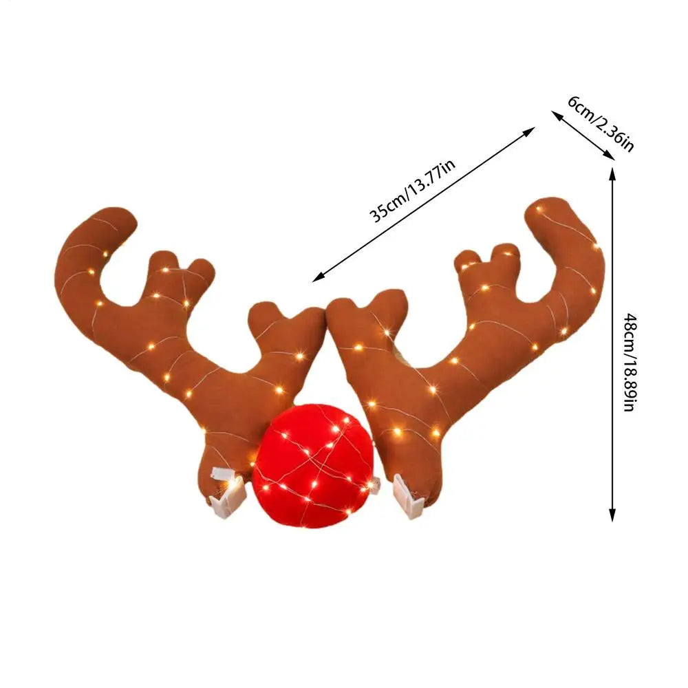 Christmas LED Reindeer Decoration for a car